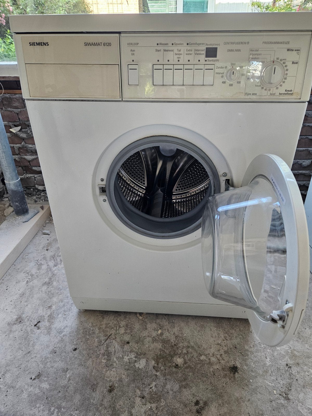 Siemens Siwamat 6120 Wasmachine, Witgoed en Apparatuur, Wasmachines, Ophalen, 6 tot 8 kg, Wolwasprogramma, Voorlader