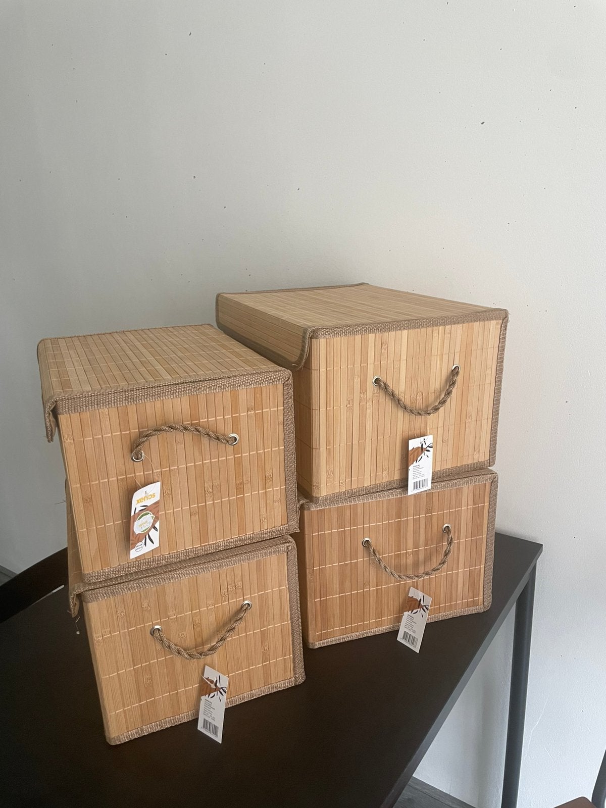 Opbergdozen 4 stuks, Ophalen, Zo goed als nieuw