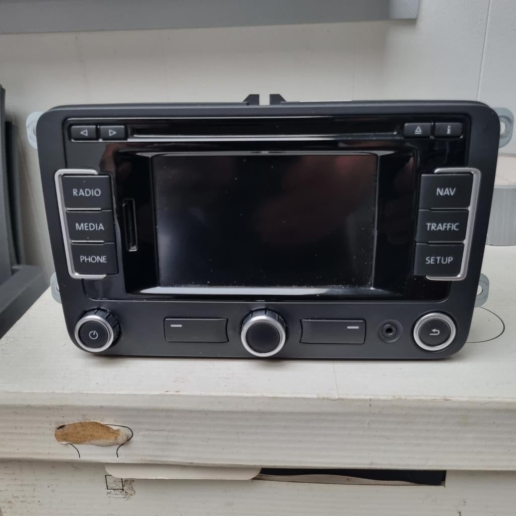 Seat / VW RNS 315 Radio Dab+bleutooht Navigatie Systeem, Ophalen of Verzenden, Gebruikt