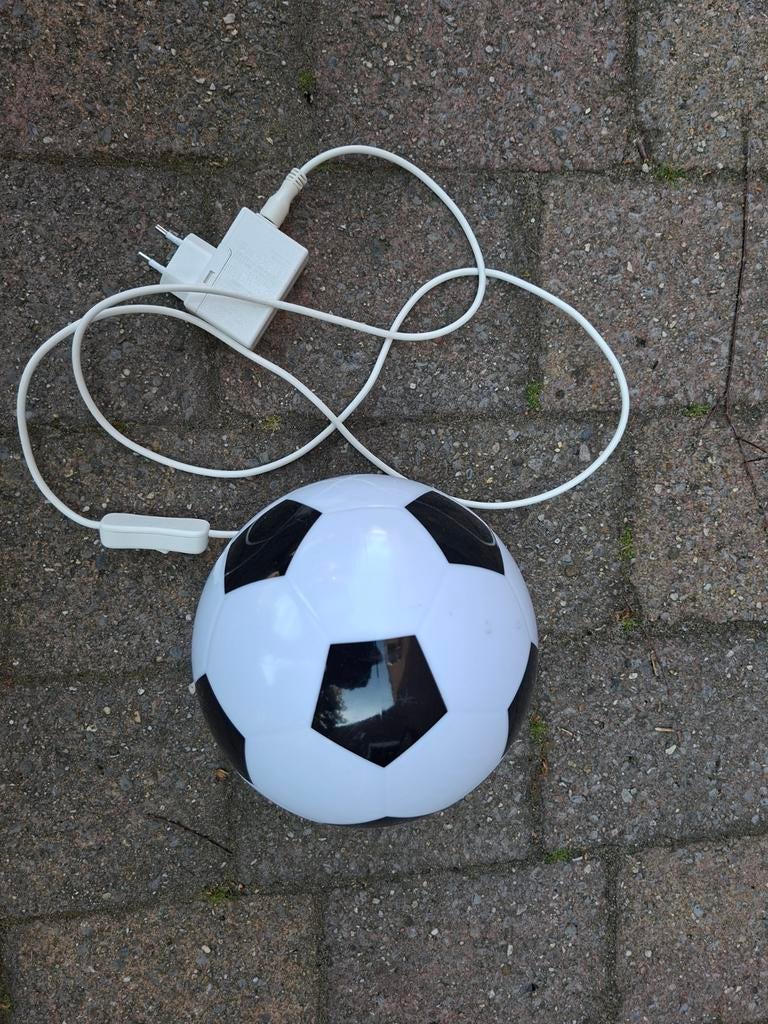 Voetbal lamp, Huis en Inrichting, Ophalen of Verzenden, Zo goed als nieuw