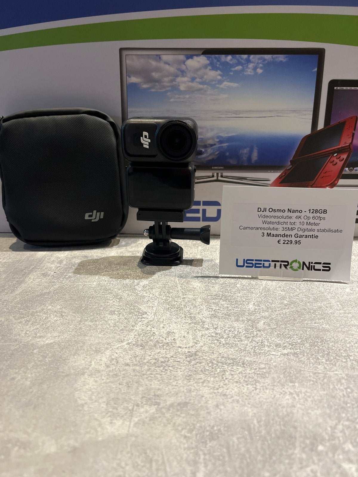 DJI Osmo Nano - 128GB Actiecamera met 3 Maanden Garantie, Ophalen of Verzenden, Gebruikt, Overige merken