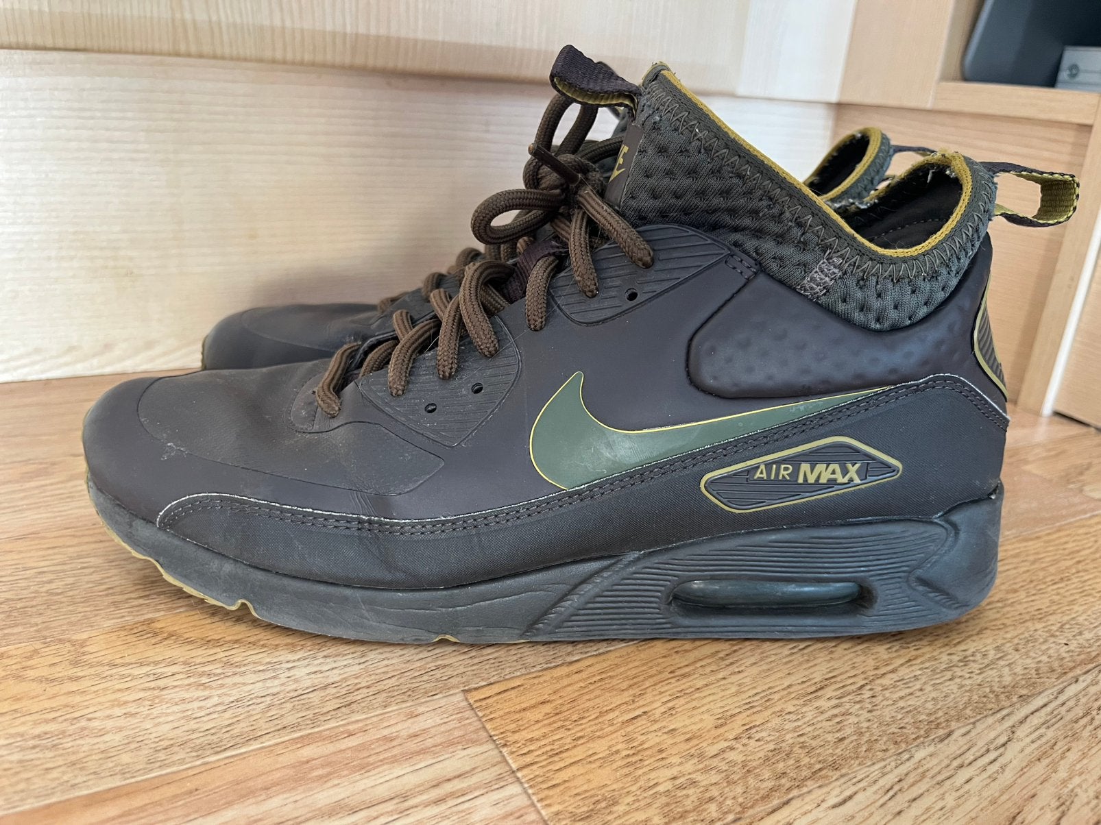 Nike Air Max 90 Mid Winter maat 42,5, Overige kleuren, Ophalen of Verzenden, Sneakers of Gympen, Gedragen