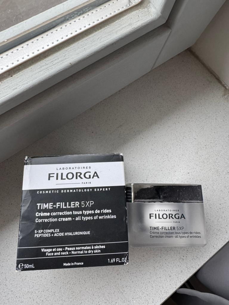 Filorga time filler 5 XP klein beetje uit, Ophalen of Verzenden, Zo goed als nieuw, Gehele gezicht