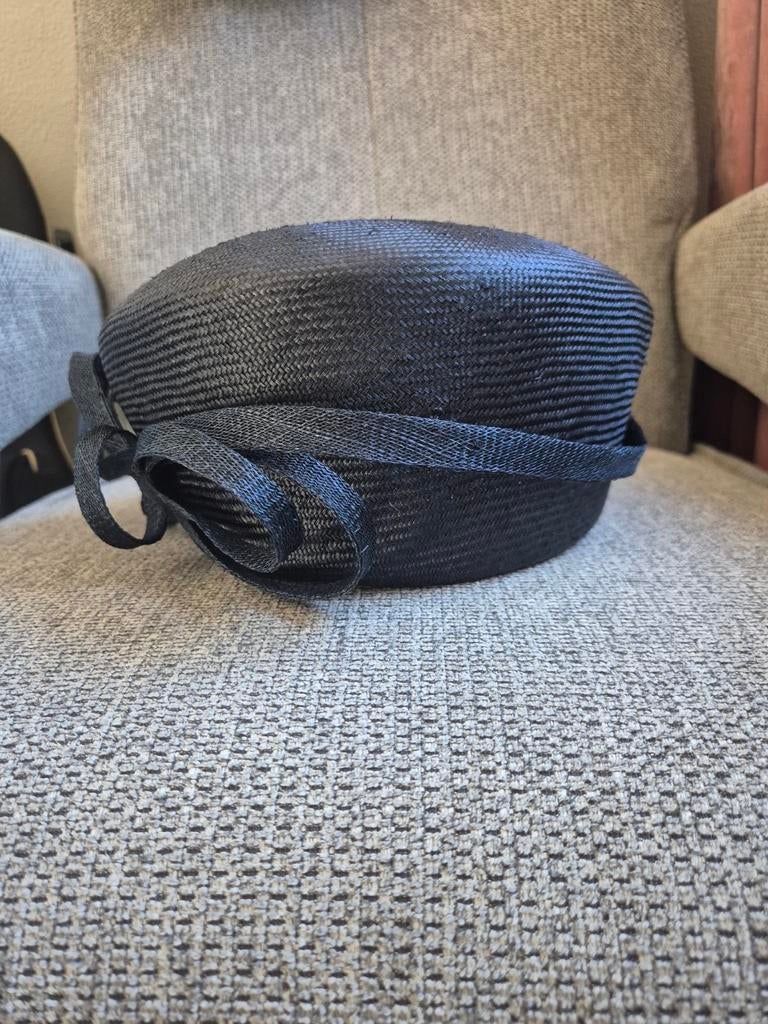 Donker blauwe zomerhoed 57cm, Kleding | Dames, Hoeden en Petten, Ophalen, Zo goed als nieuw, 56 of 57 cm (M, 7 of 7⅛ inch), Hoed