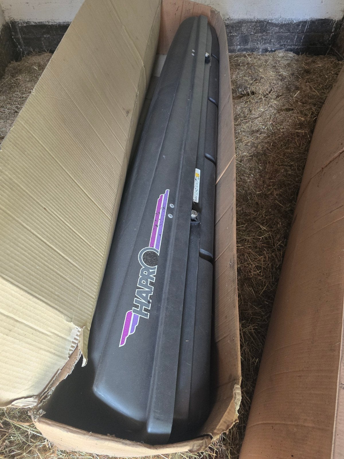 2x Hapro 200 S dakkoffer T.E.A.B., Auto diversen, Ophalen, Gebruikt