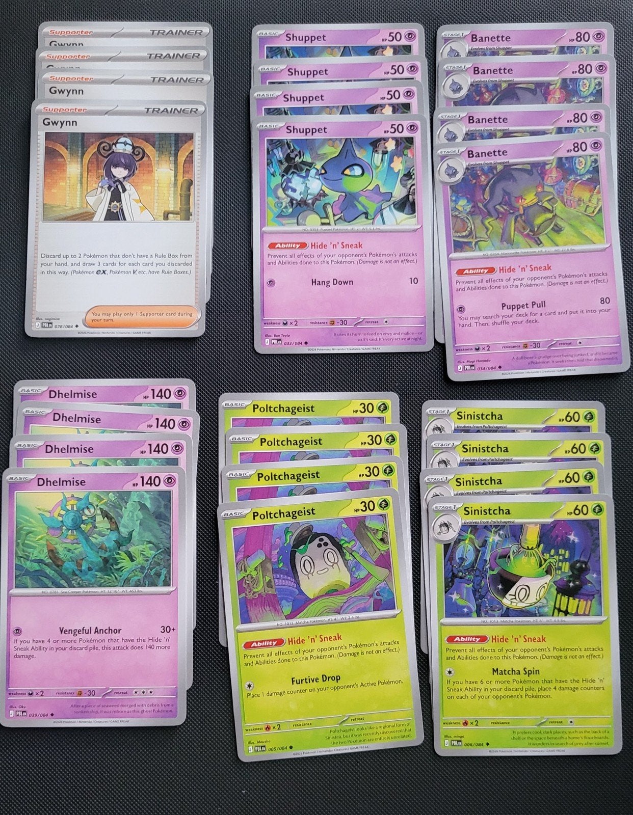 Playset Hide 'n' Sneak Pokémon Pitch Black, Ophalen, Nieuw, Meerdere kaarten
