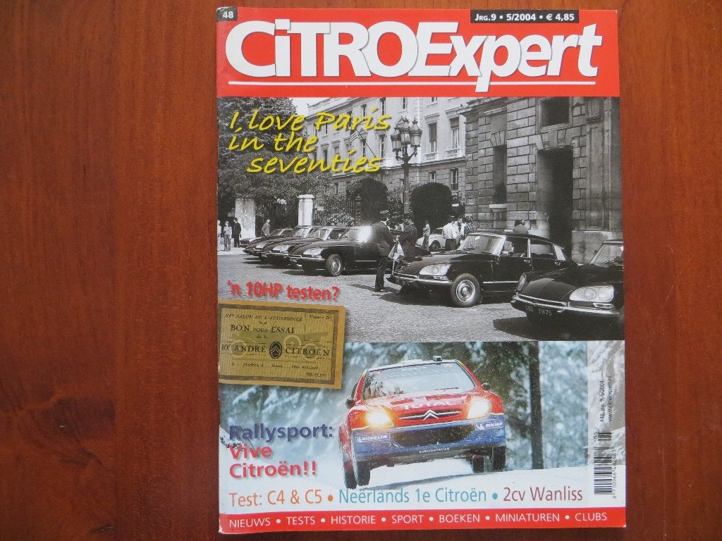 CitroExpert 48 Rallysport, C4, C5, 2CV Wanliss, Paris-Moskou, Ophalen of Verzenden, Nieuw, Citroën