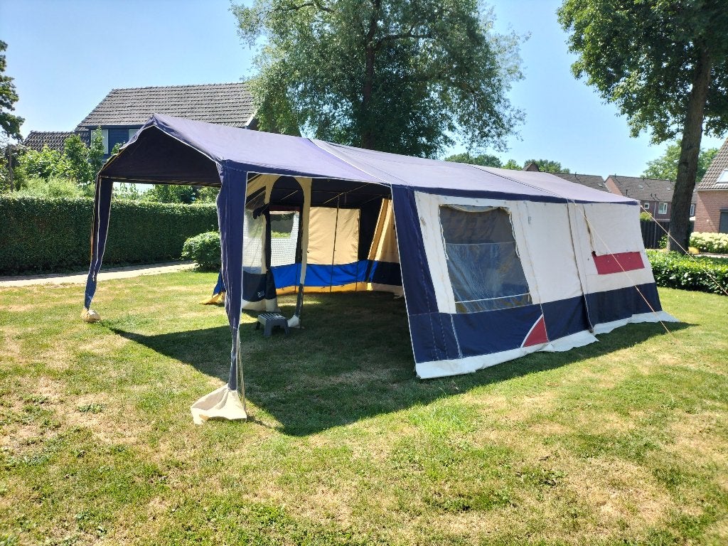 Prachtige en Ruime Jamet Arizona Vouwwagen Bouwjaar 2004, Caravans en Kamperen, Vouwwagens, Ophalen, Meerkleurig, Aanwezig, Jamet