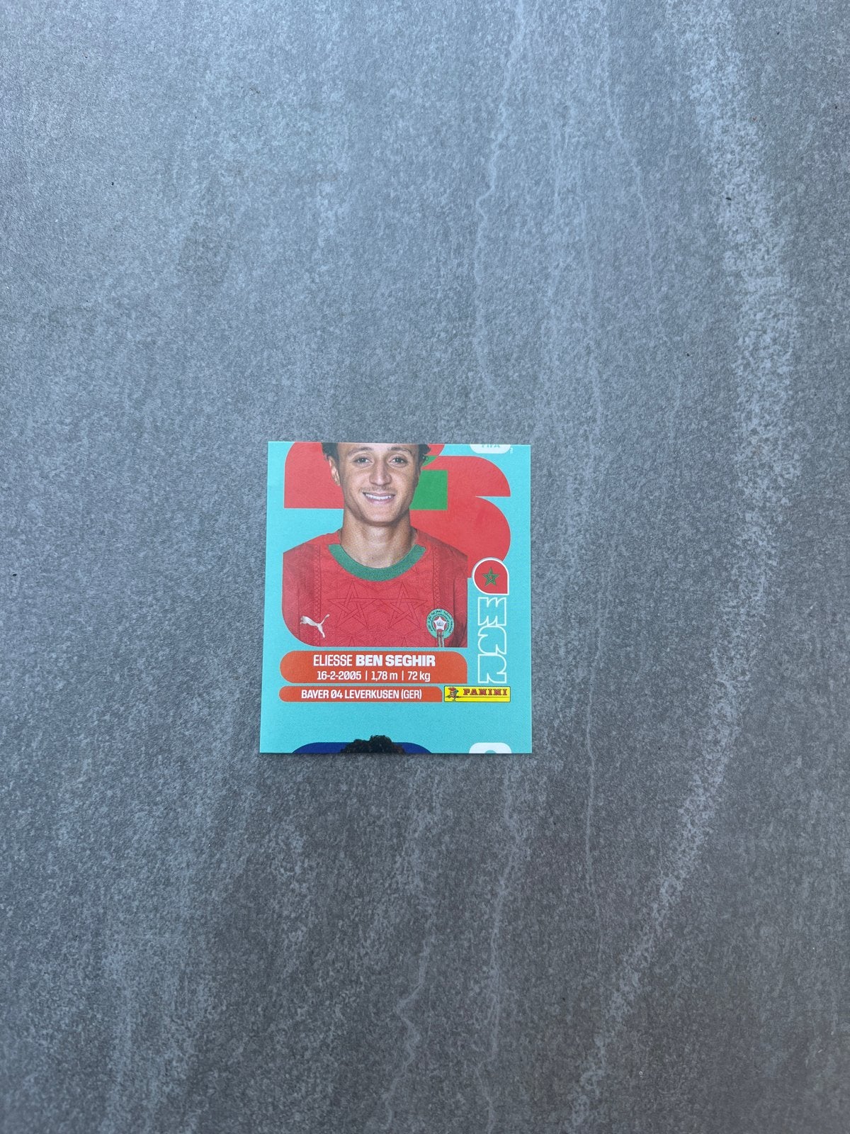 Wk 2026 panini sticker. Zeldzame error kaart!, Verzamelen, Ophalen of Verzenden, Nieuw, Buitenlandse clubs, Poster, Plaatje of Sticker