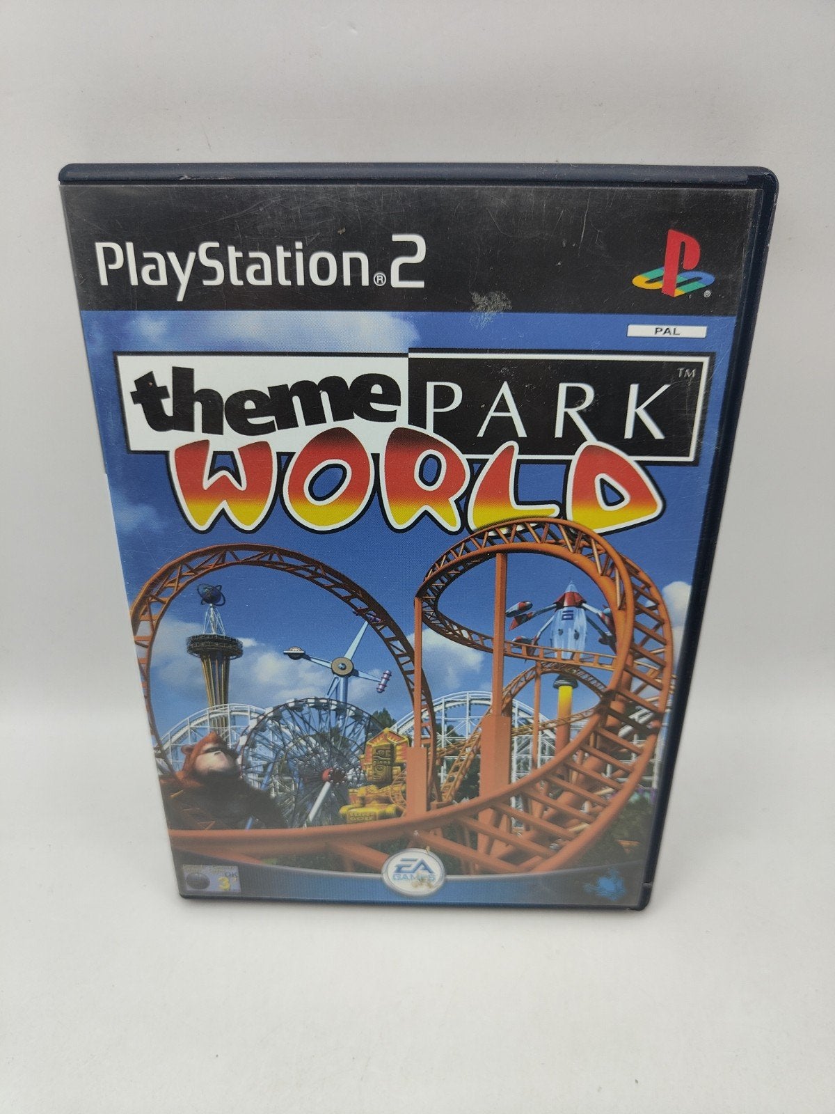 Theme Park World PS2, Gebruikt, Electronic Arts, 1 speler, EA Swiss Sàrl, Place du Molard 8, 1204 Genève, Zwitserland