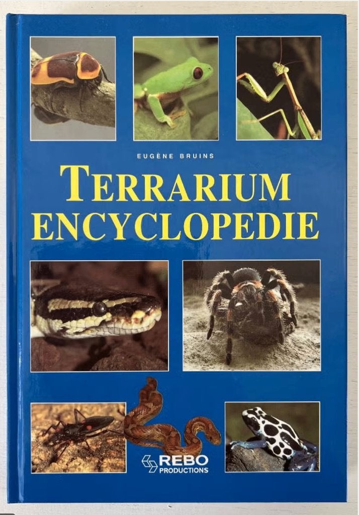 Terrarium encyclopedie, Ophalen of Verzenden, Zo goed als nieuw, Dieren