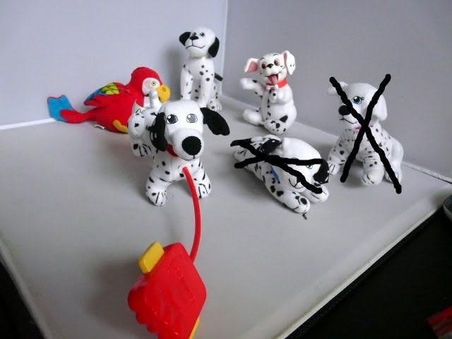 McDonalds 2001 # 101 Dalmatiers (4 st), Verzamelen, Ophalen of Verzenden, Overige figuren, Zo goed als nieuw, Beeldje of Figuurtje