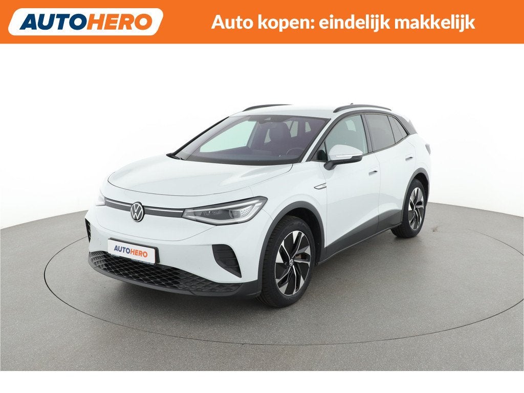 Volkswagen ID.4 Business 77 kWh SG57471 (bj 2021, automaat), Auto's, Volkswagen, Automaat, Gebruikt, Met garantie (alle), Leder en Stof
