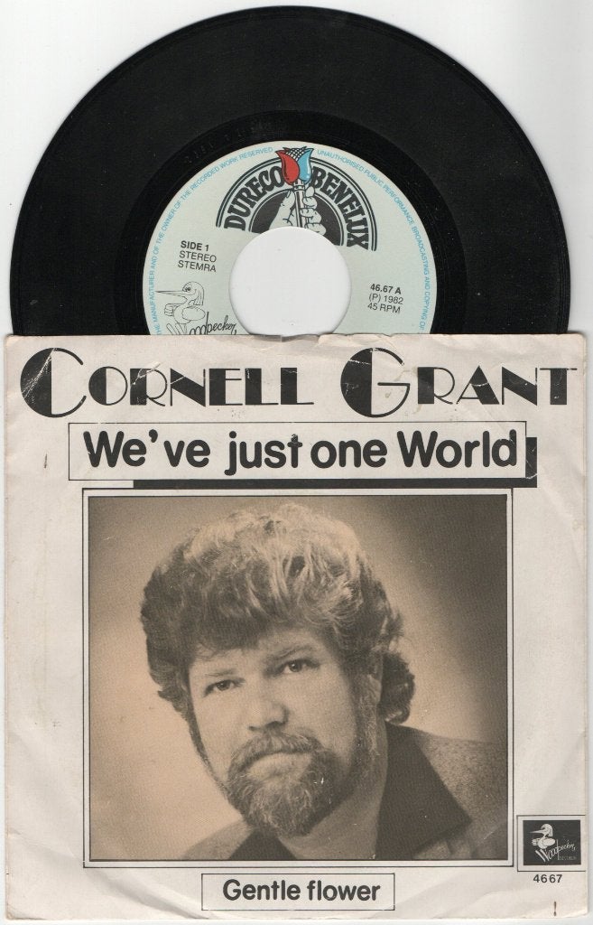 Cornell Grant – Weve Just One World, Gebruikt, 7 inch, Single, Ophalen of Verzenden