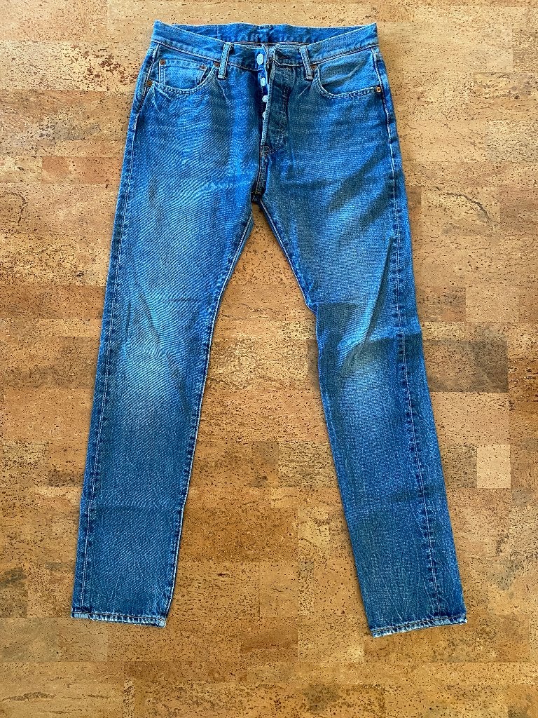 Levi's 501 S (skinny) W 32  L 34, Kleding | Heren, Levi's, Blauw, W32 (confectie 46) of kleiner, Ophalen of Verzenden