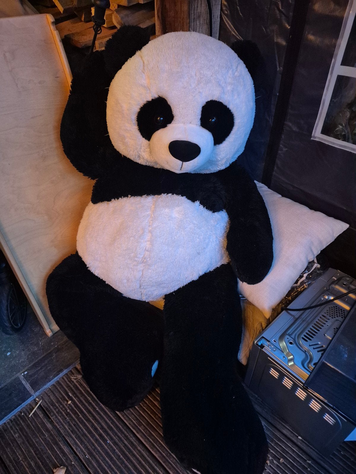 Pandabeer knuffel, Ophalen, Overige typen, Nieuw, Wit