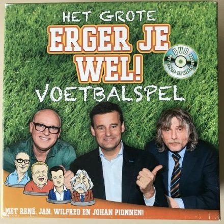 Het grote erger je wel! Voetbalspel, Ophalen of Verzenden, Identity Games