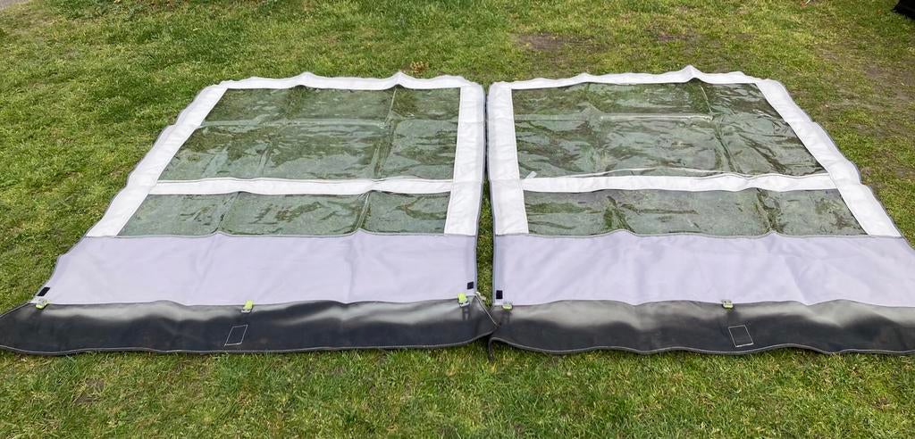 Voorpanelen Kampa Dometic voortent 330 cm, Ophalen of Verzenden, Gebruikt