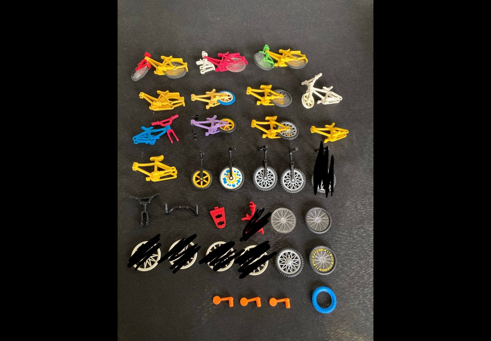 Playmobil fiets onderdelen., Ophalen of Verzenden, Zo goed als nieuw