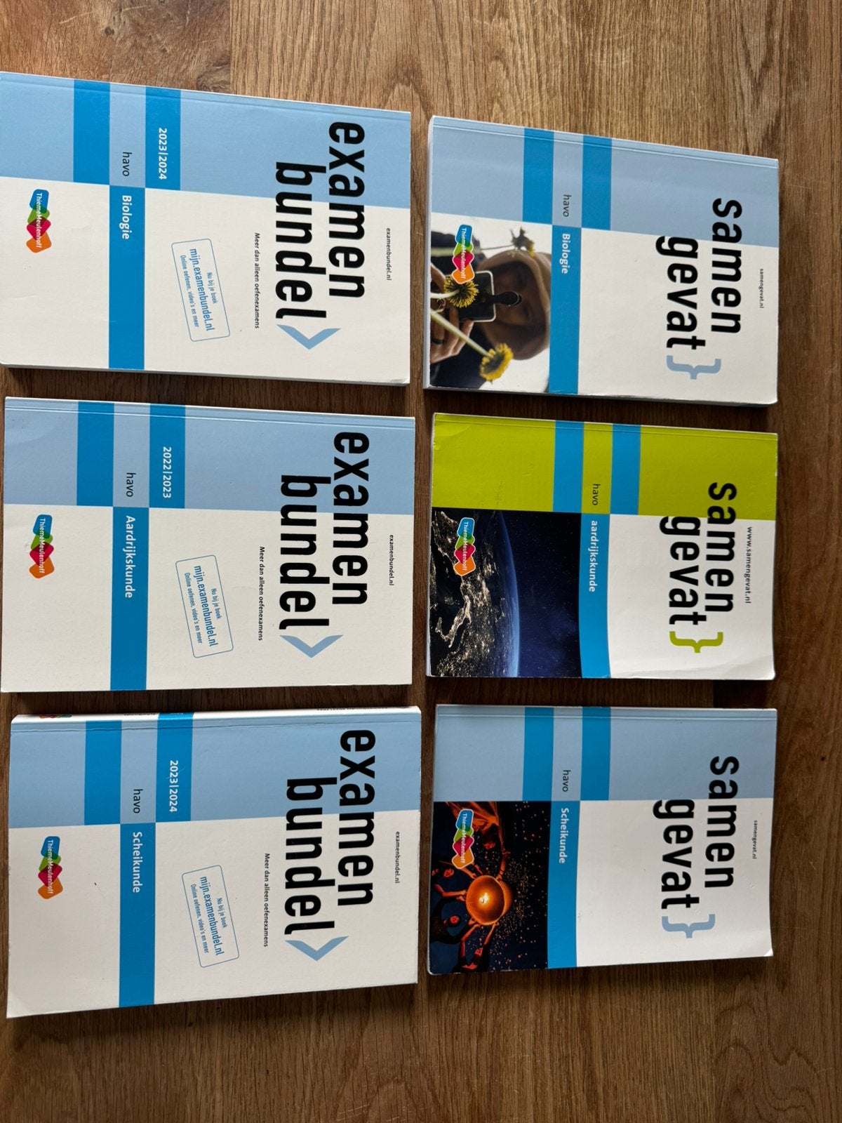 Examenbundels/Samengevat HAVO, Boeken, Ophalen, Zo goed als nieuw, HAVO, Biologie