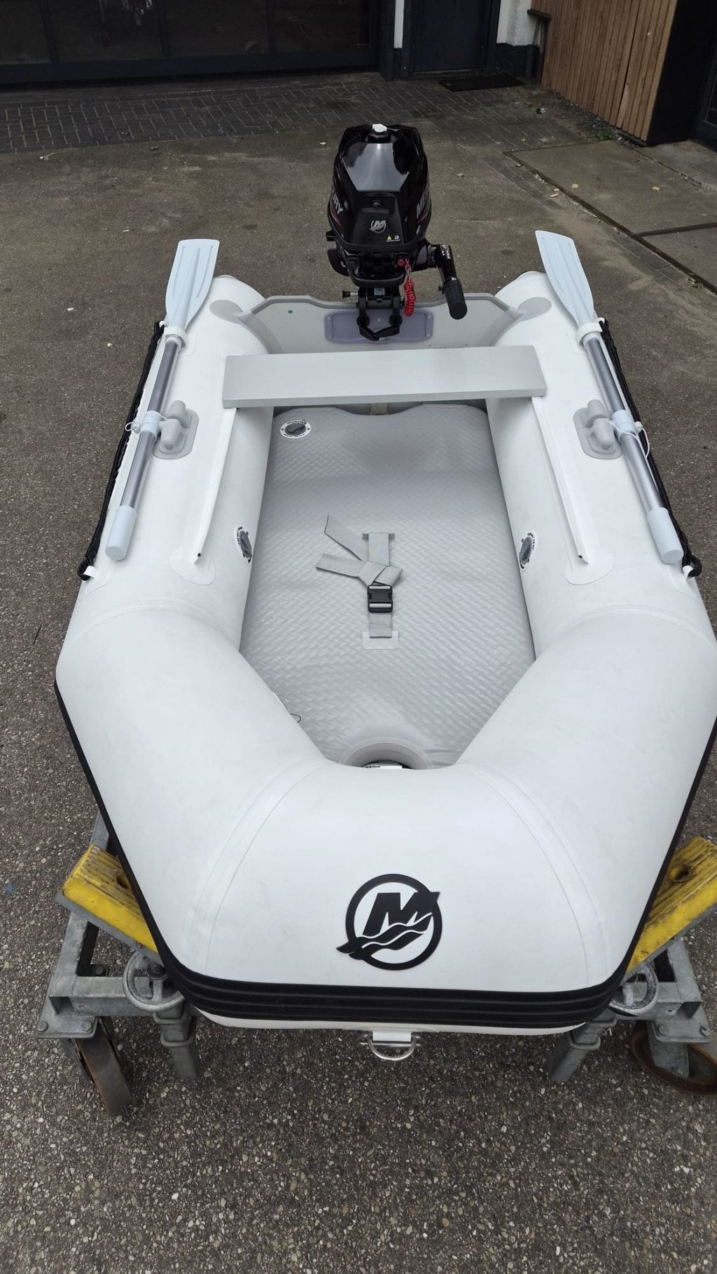 Quicksilver opblaasboten Airdeck 240, Overige merken, Inclusief motor, 2 m, 3 pk