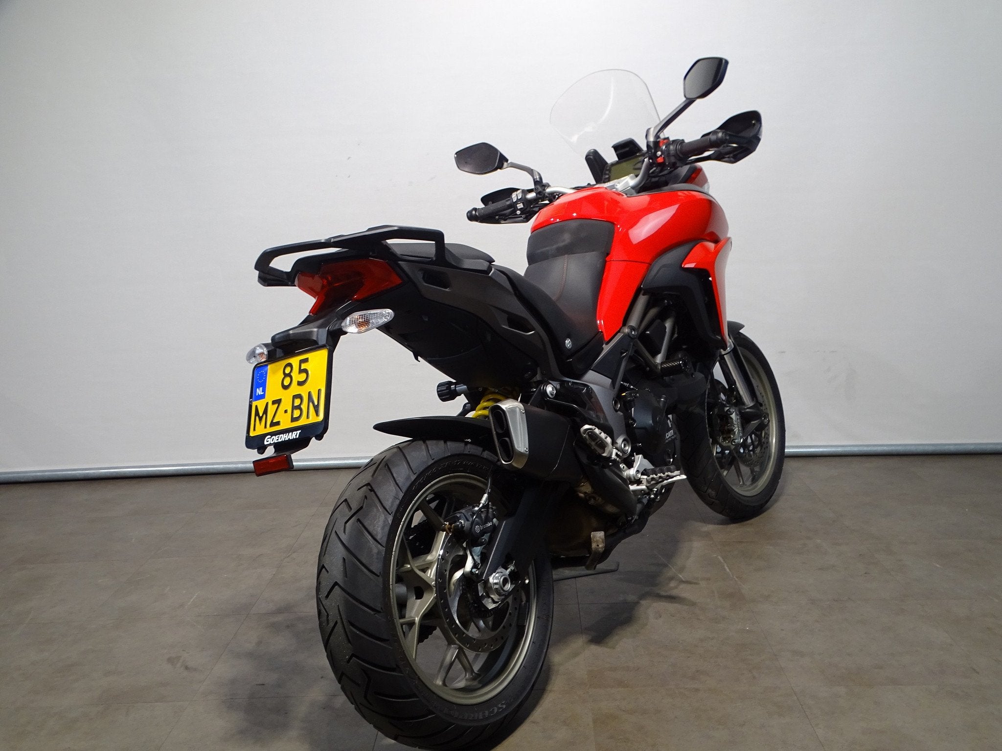 Ducati Multistrada 950, Bedrijf, Meer dan 35 kW, Toermotor