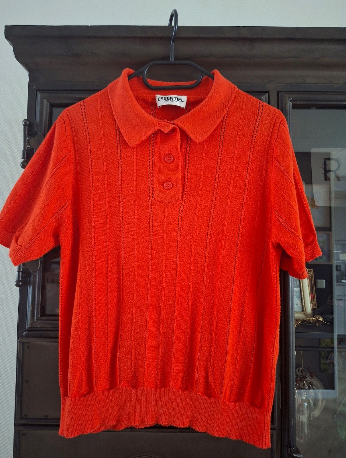 Essentiel Antwerp polo truitje maat L 40, Maat 42/44 (L), Oranje, Ophalen of Verzenden, Gedragen