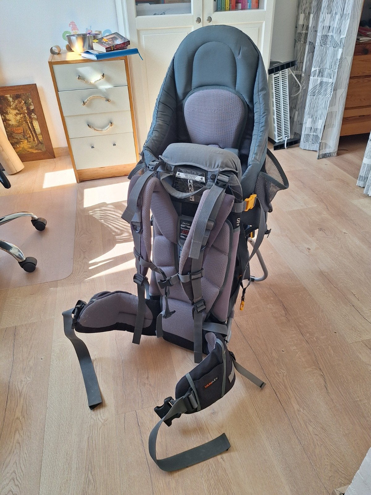 Deuter Kid Comfort II Draagzak - Ideaal voor wandelen, Kinderen en Baby's, Babydragers en Draagdoeken, Zo goed als nieuw, Rug