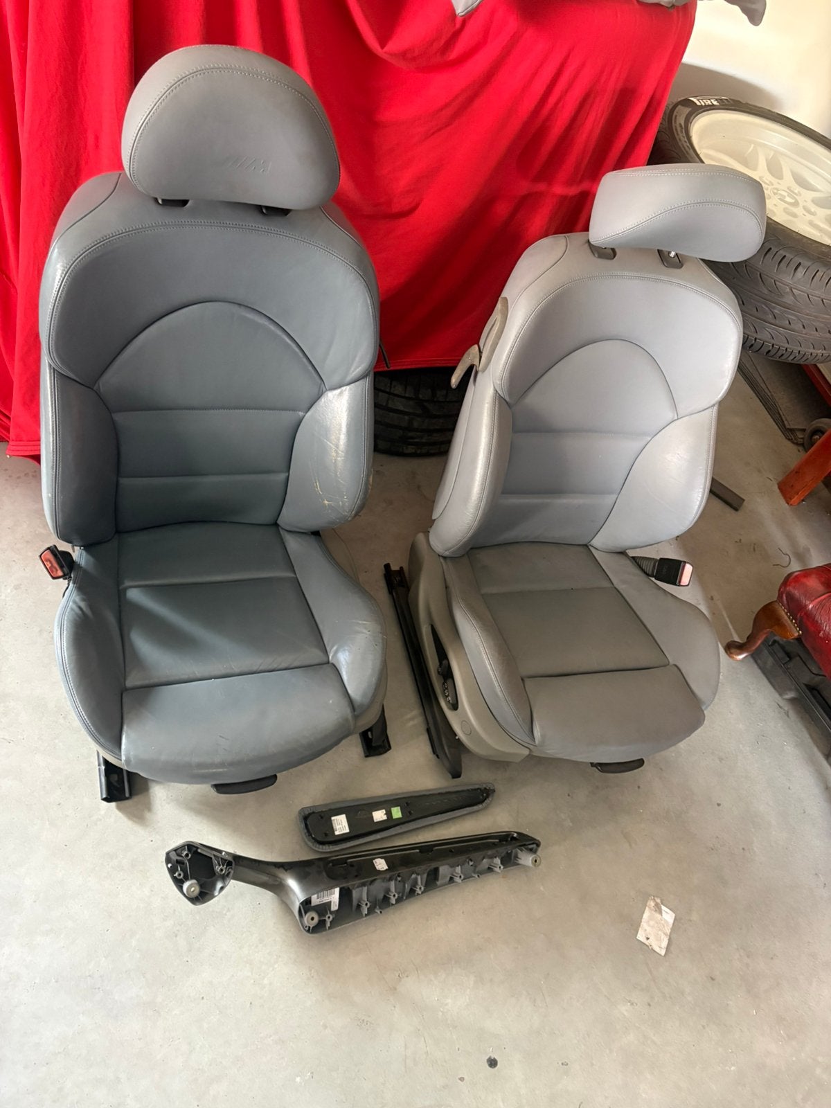 E46 m3 interieur grijs, Ophalen, Gebruikt, BMW