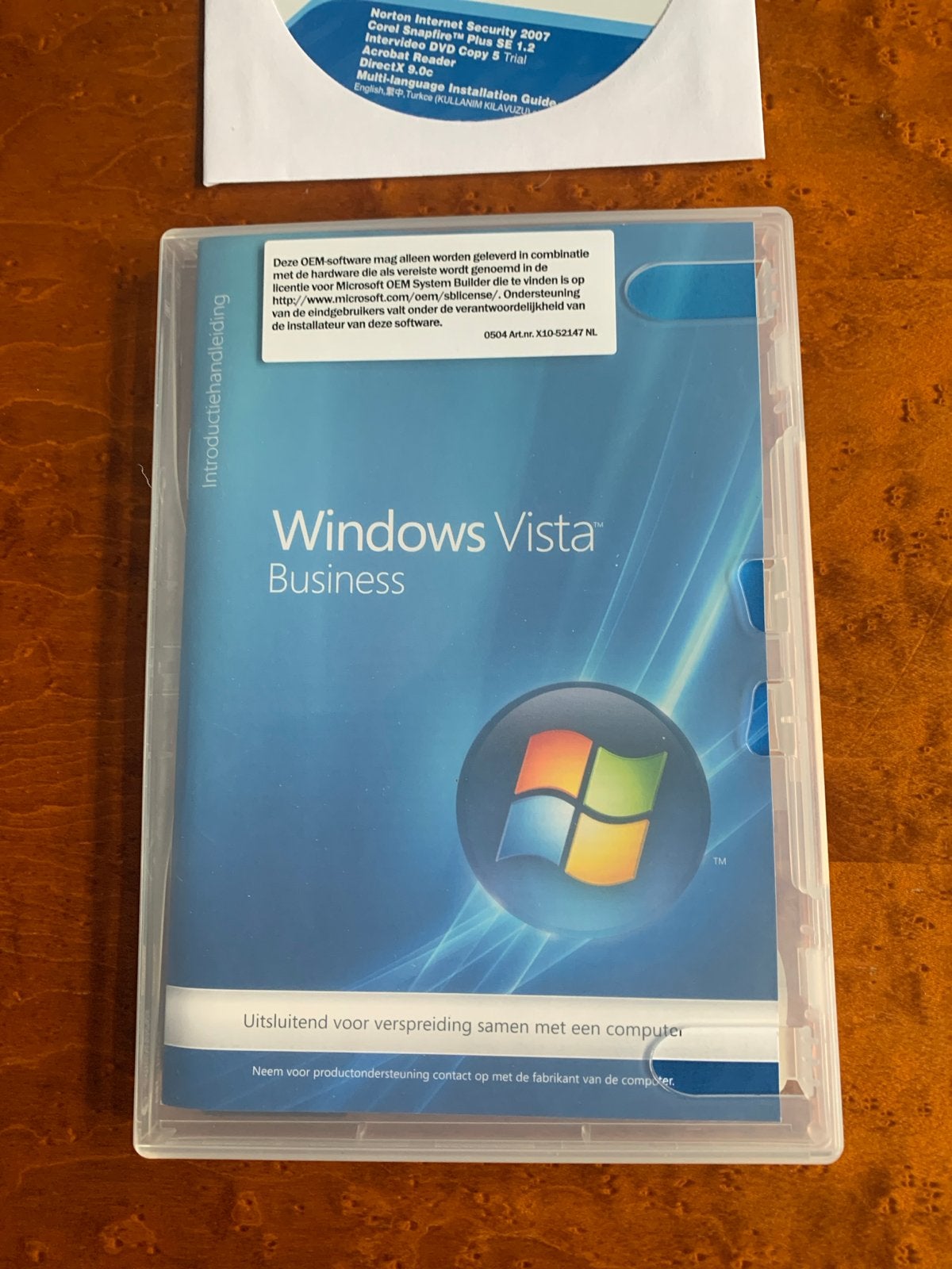 Windows Vista Business OEM Software - Nieuwstaat, Computers en Software, Besturingssoftware, Ophalen of Verzenden, Nieuw, Windows