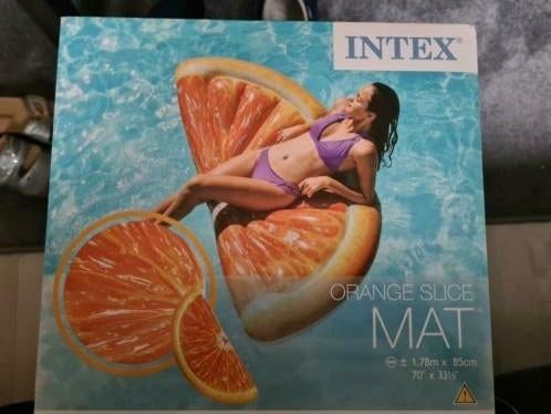 Luchtbed voor op het water, orange slice, Ophalen, Nieuw, Overige typen