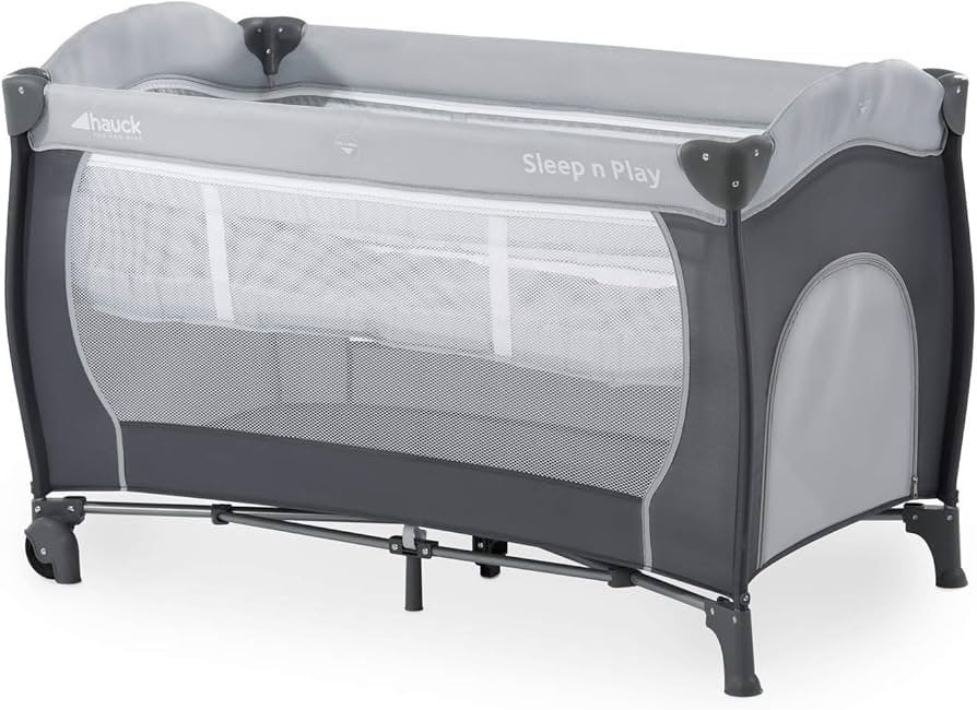 Hauck Sleep n Play Center Reisbedje - Grijs, Ophalen, Gebruikt, Reisbedje