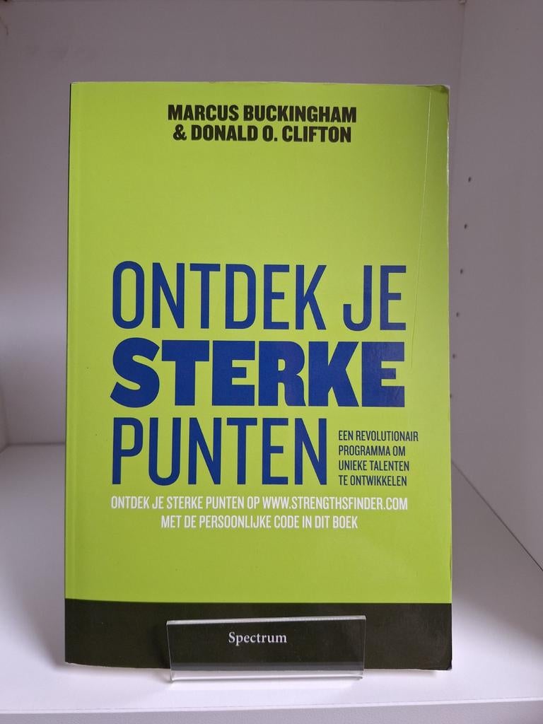 Donald O. Clifton - Ontdek je sterke punten, Boeken, Advies, Hulp en Training, Gelezen, Ophalen of Verzenden