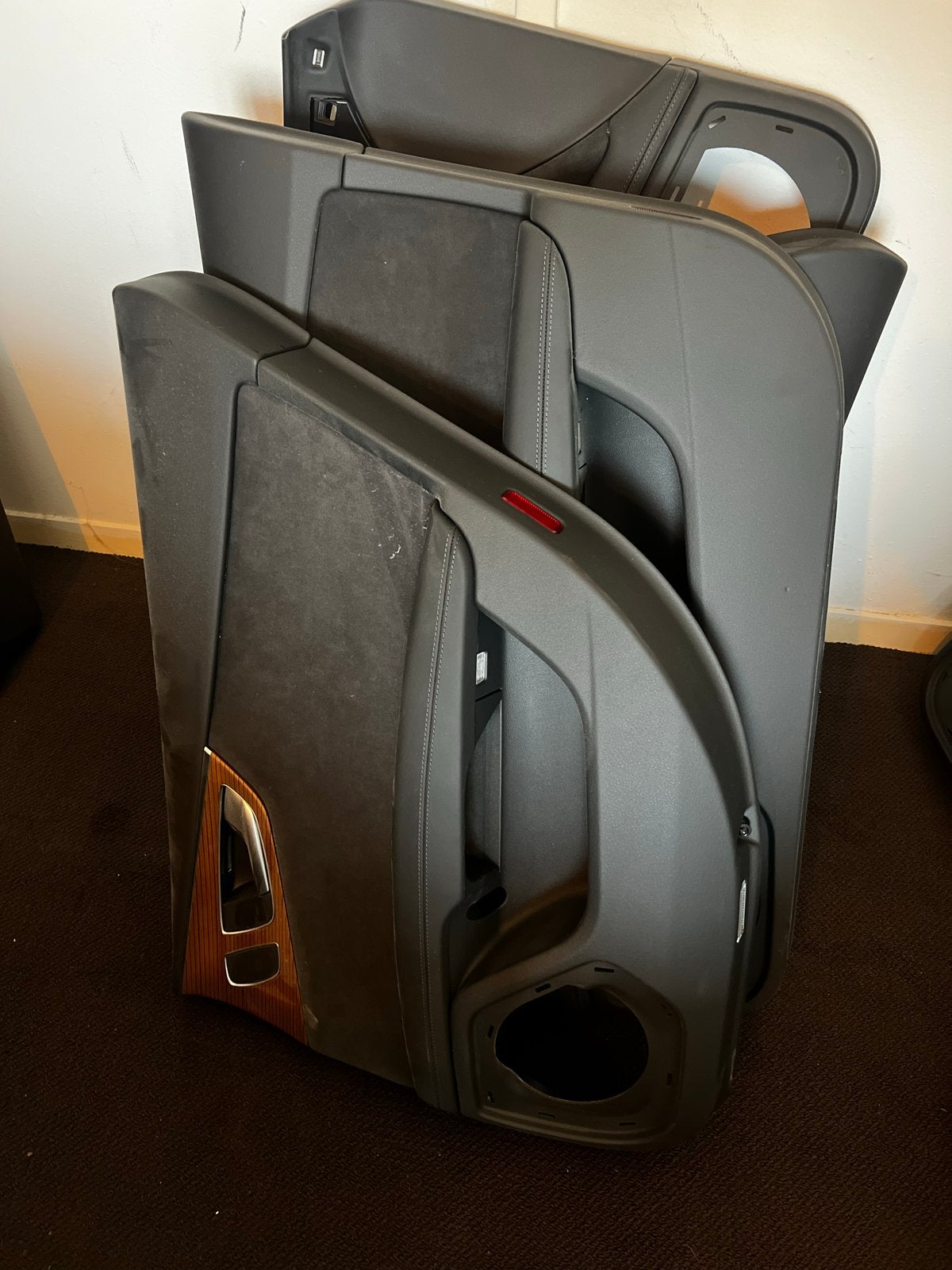 Audi A7 Deurpanelen Alcantara met lederen armsteunen NIEUW, Ophalen of Verzenden, Nieuw, Audi, Deur