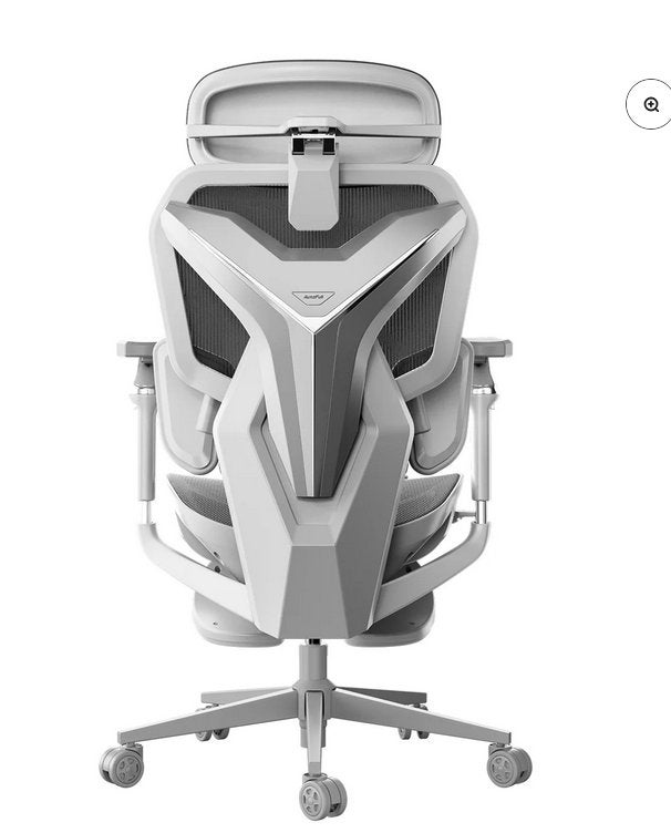 Autofull gamestoel, Huis en Inrichting, Bureaustoelen, Nieuw, Bureaustoel, Wit, Ergonomisch, Gaming bureaustoel, Ophalen