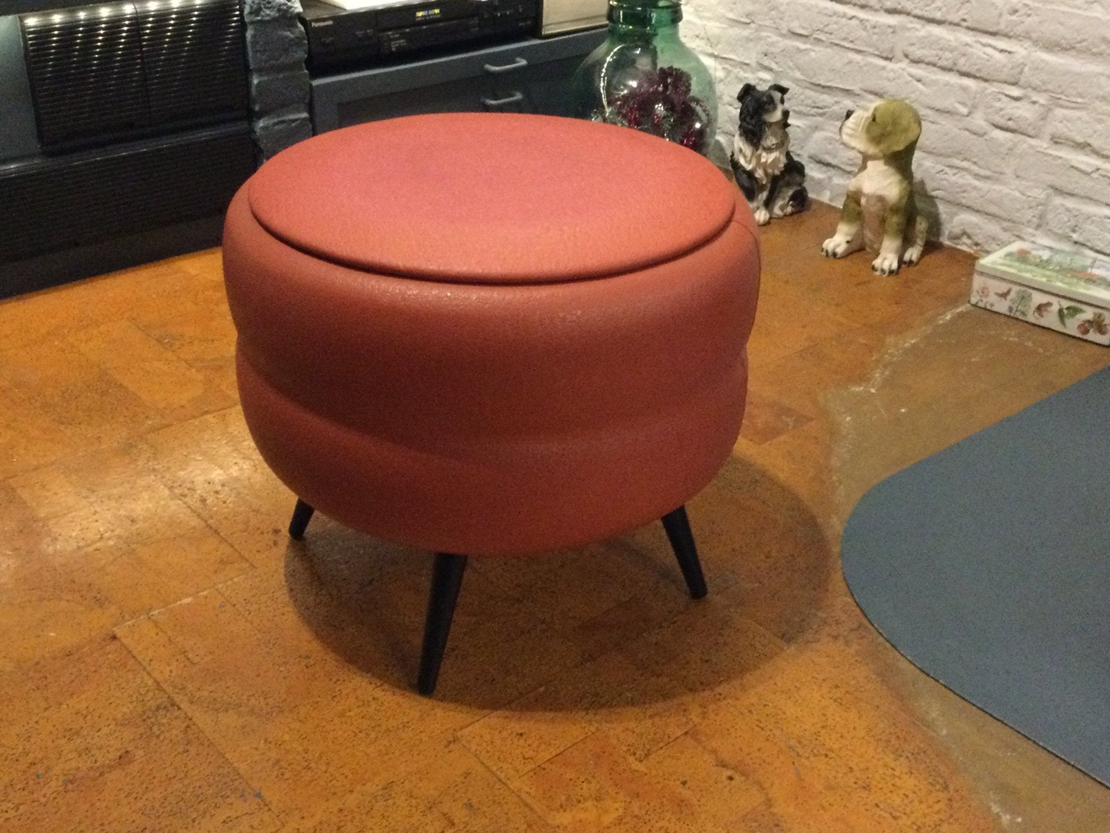 Retro, Ophalen, Minder dan 50 cm, Gebruikt, Rond