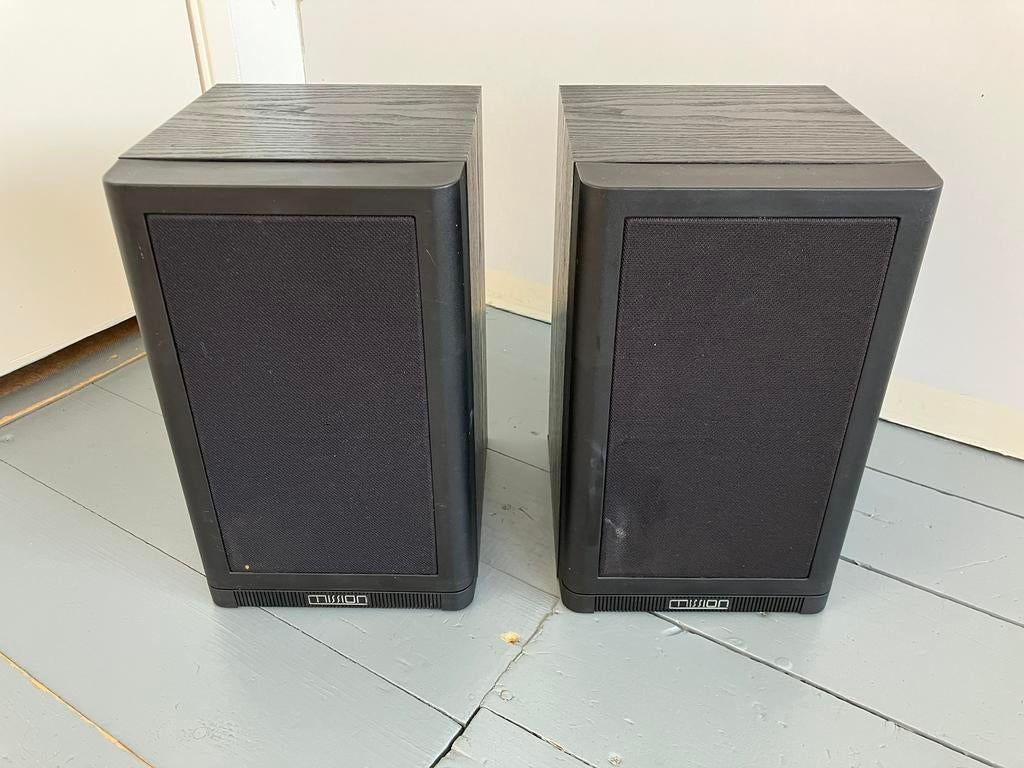 Mission 760i bookshelf Speakers - Baspoort - Krachtpatsers! , Audio, Tv en Foto, Luidsprekers, Overige merken, Gebruikt, Subwoofer