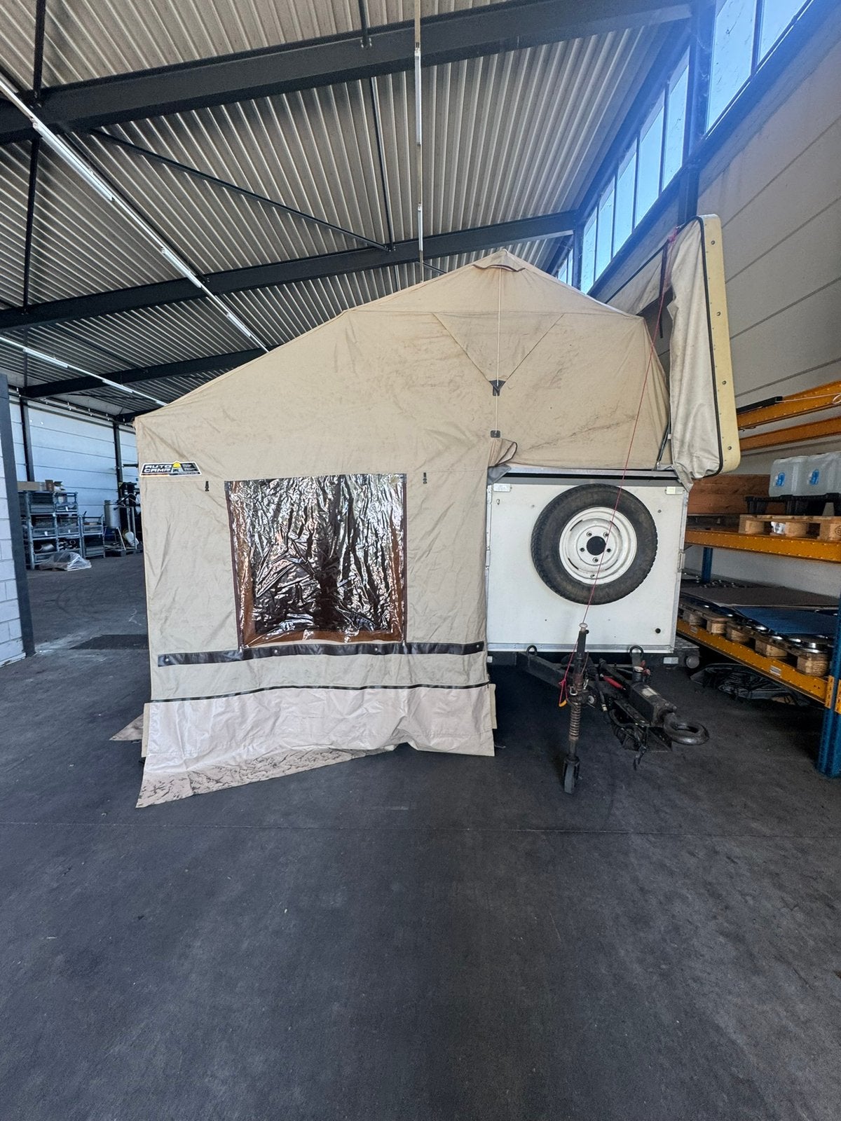 Offroad aanhanger met daktent, Ophalen, Meerkleurig, Tot en met 4