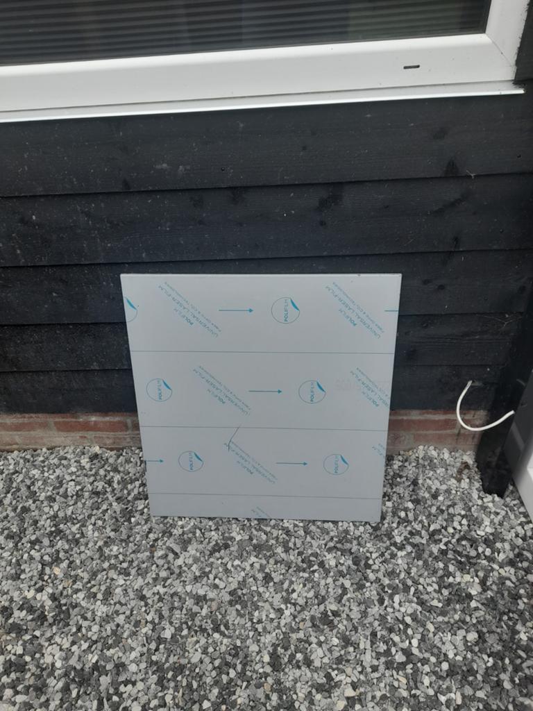 Rvs keuken spatscherm nieuw, Huis en Inrichting, Keuken | Keukenelementen, Nieuw, Minder dan 25 cm, Minder dan 100 cm, 50 tot 100 cm