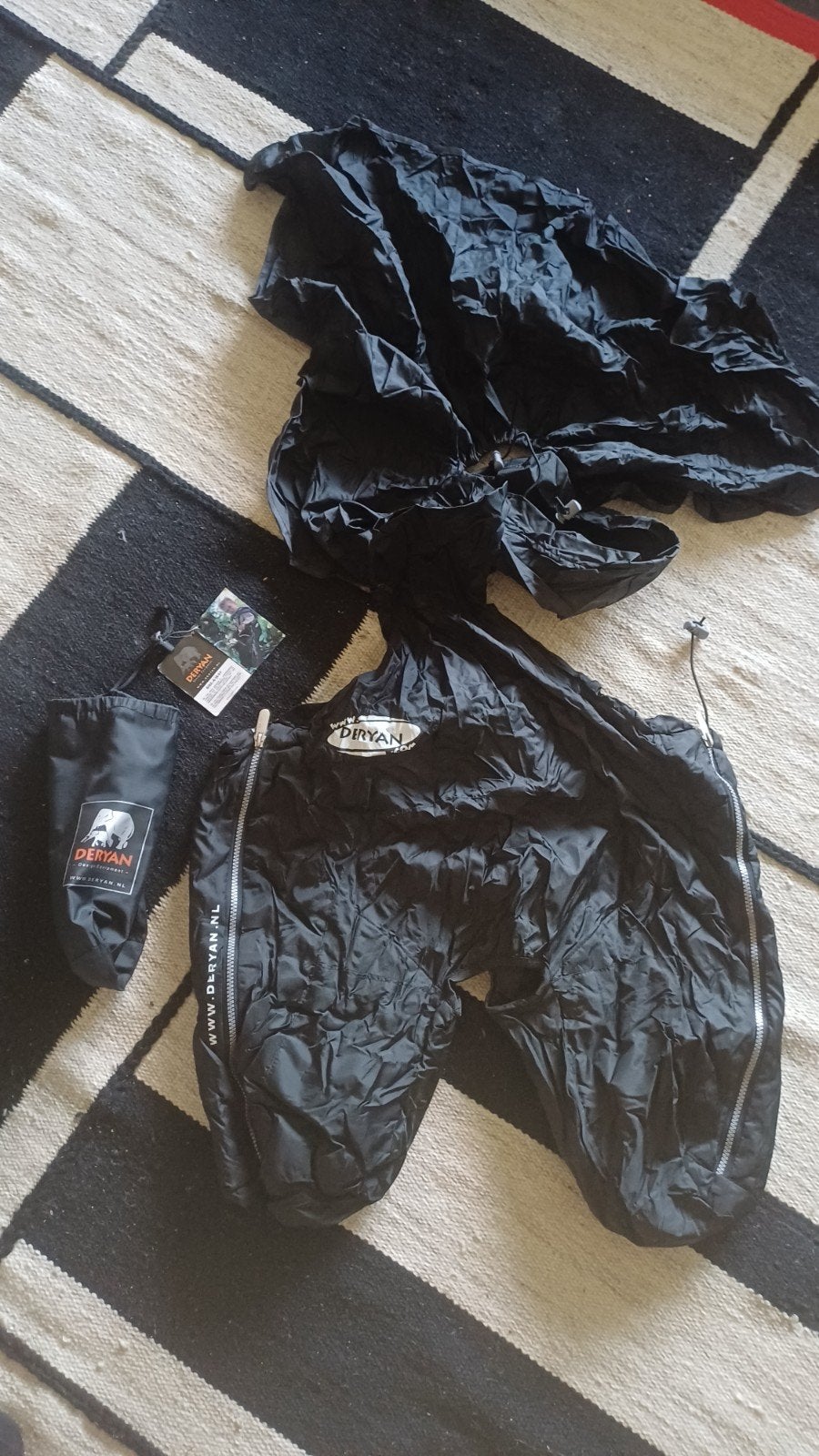 bike-away voetenzak fietsstoeltje met capuchon poncho, Fietsen en Brommers, Ophalen of Verzenden, Nieuw, Voorzitje, Deryan