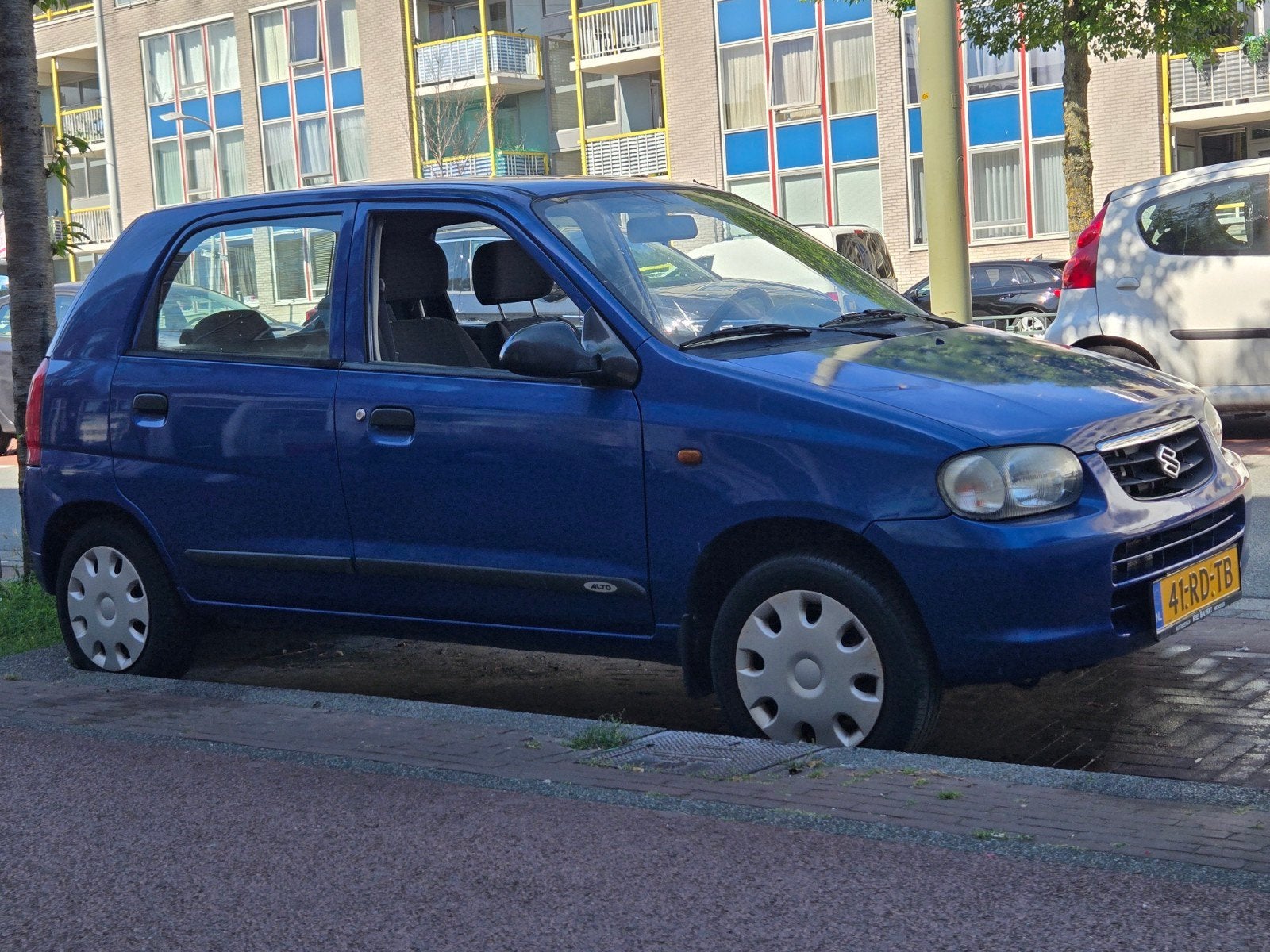 Suzuki Alto 1.1 16V 5d AGS 2005 Blauw Nap 1 eigenaar, Auto's, Voorwielaandrijving, 750 kg, 4 cilinders, Origineel Nederlands