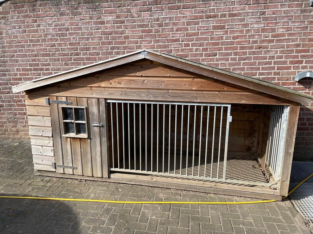 Mooi groot hondenhok, Dieren en Toebehoren, Hondenhokken, Ophalen, Hondenkennel, 110 cm of meer, 100 cm of meer