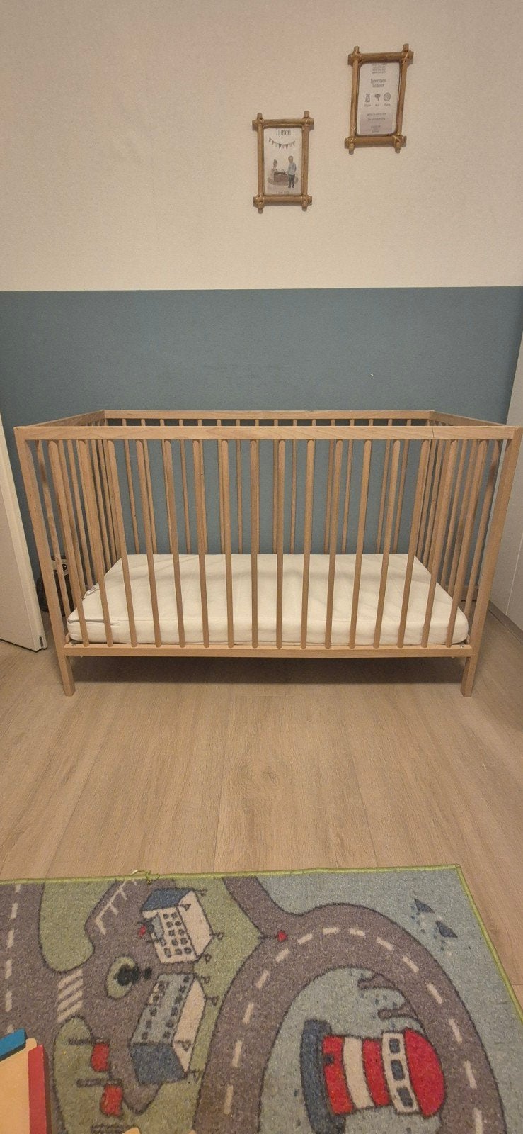 IKEA SNIGLAR babybedje inclusief matras, Ophalen, Zo goed als nieuw, Ledikant