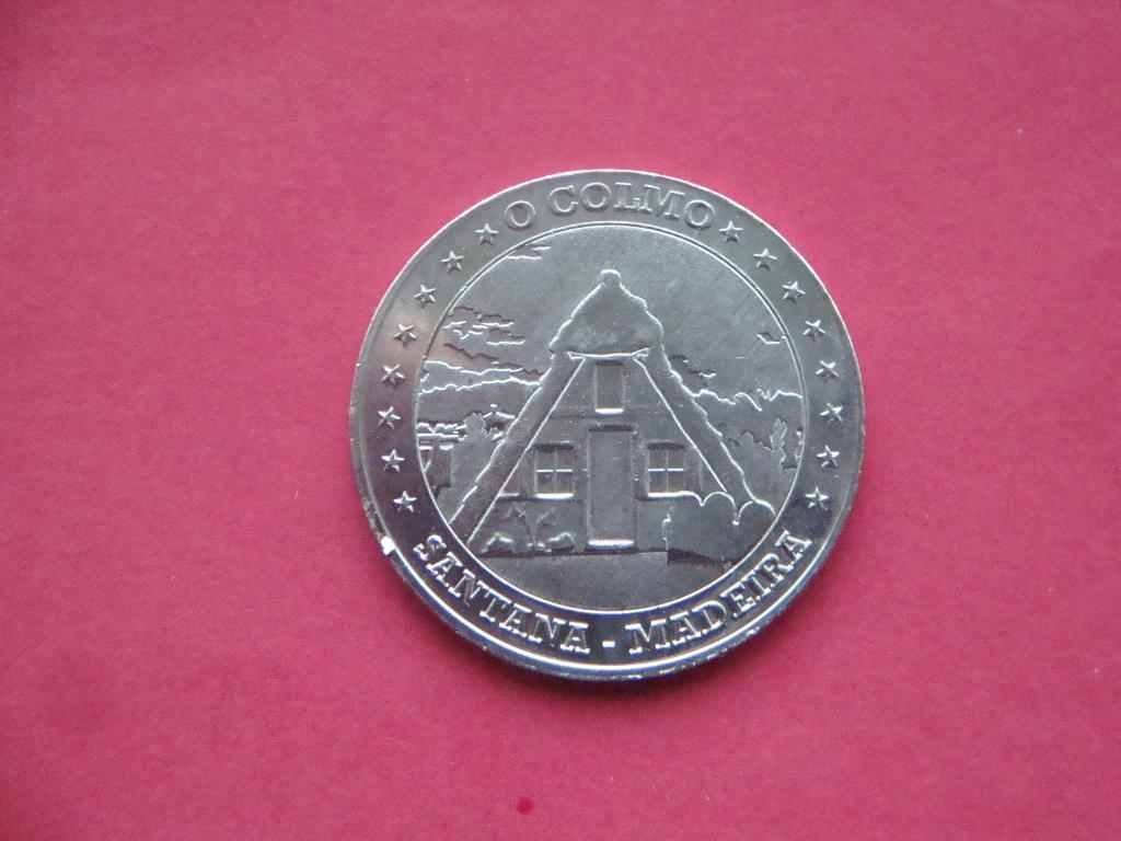 Penning UNC O Colmo Santana Madeira Portugal., Verzenden, Buitenland, Munten