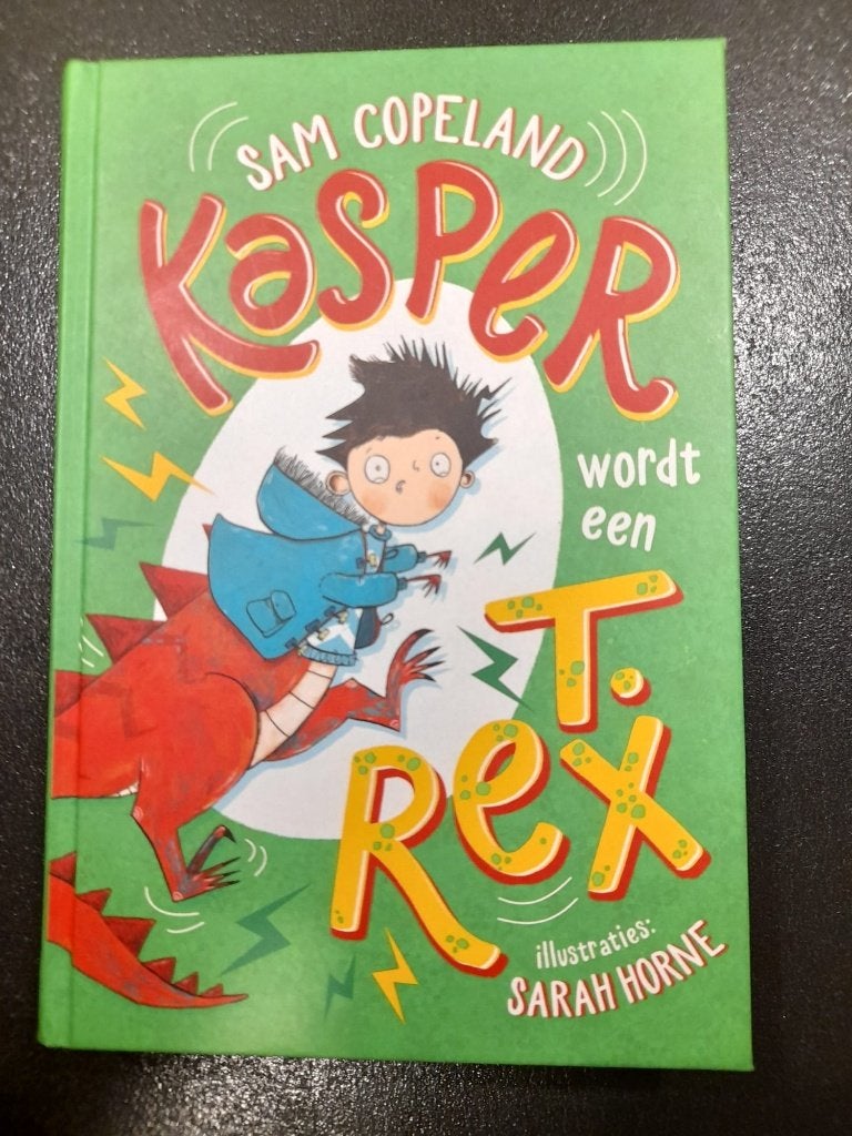 Kasper wordt een T. rex – Sam Copeland – boek (hardcover), Boeken, Ophalen of Verzenden, Gelezen, Fictie algemeen