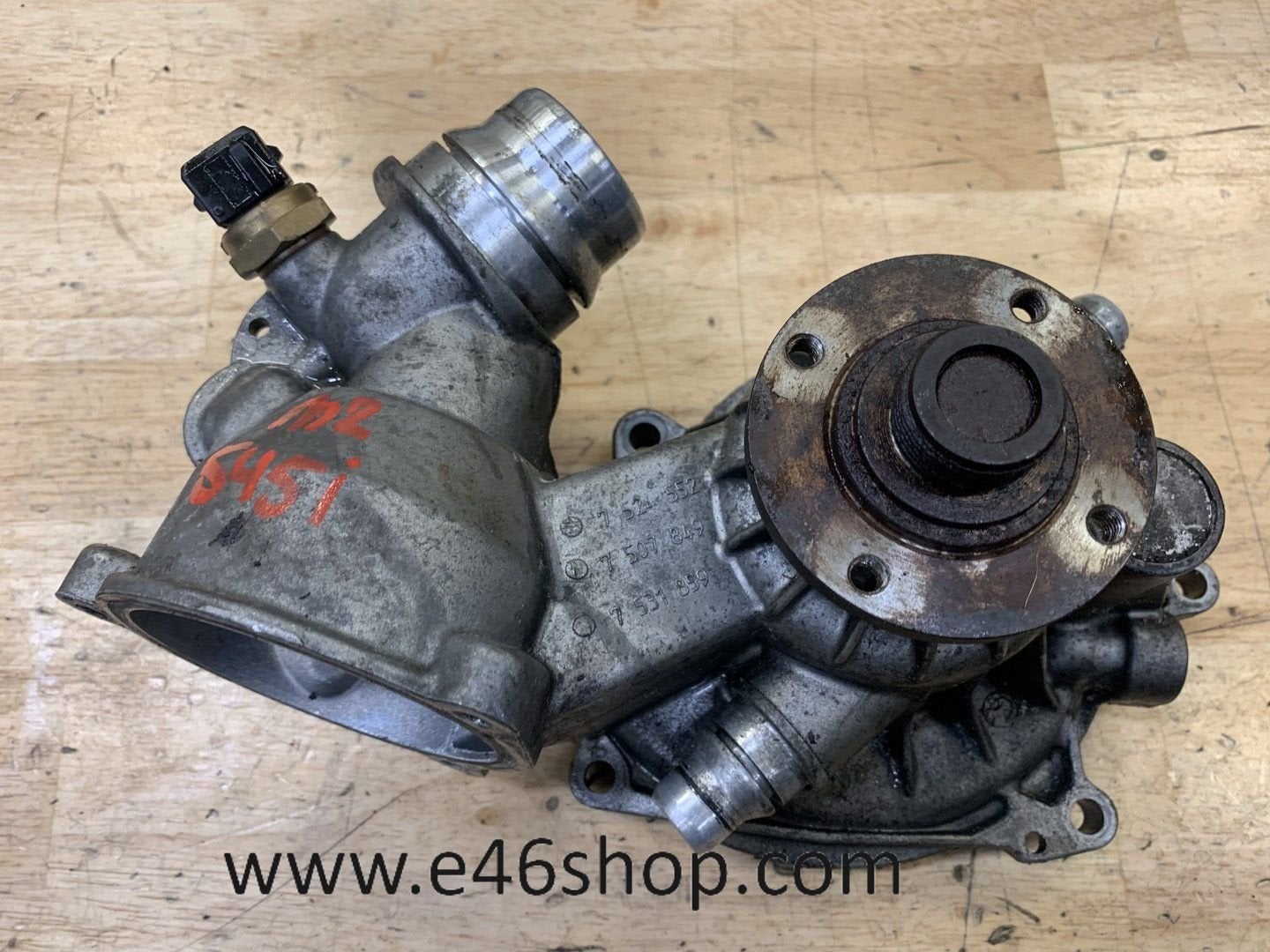 Waterpomp BMW N62 MOTOR OE 7507849, Auto-onderdelen, Gebruikt, -, -, Ophalen of Verzenden