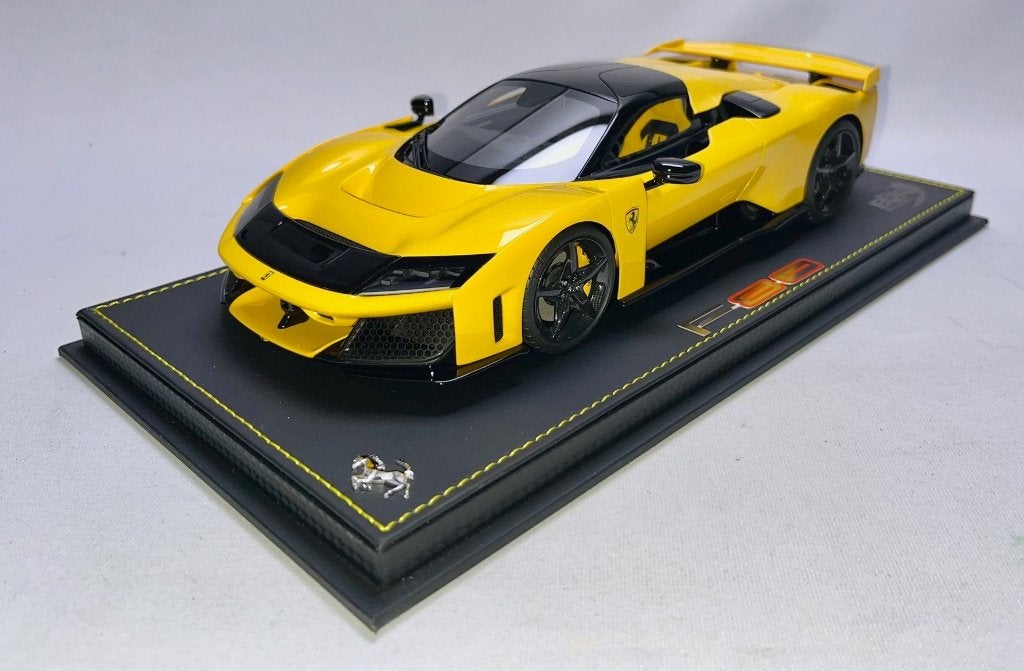 Ferrari F80 Giallo Modena 1:18 P18253B1 van BBR, Ophalen of Verzenden, Nieuw, Auto, Overige merken