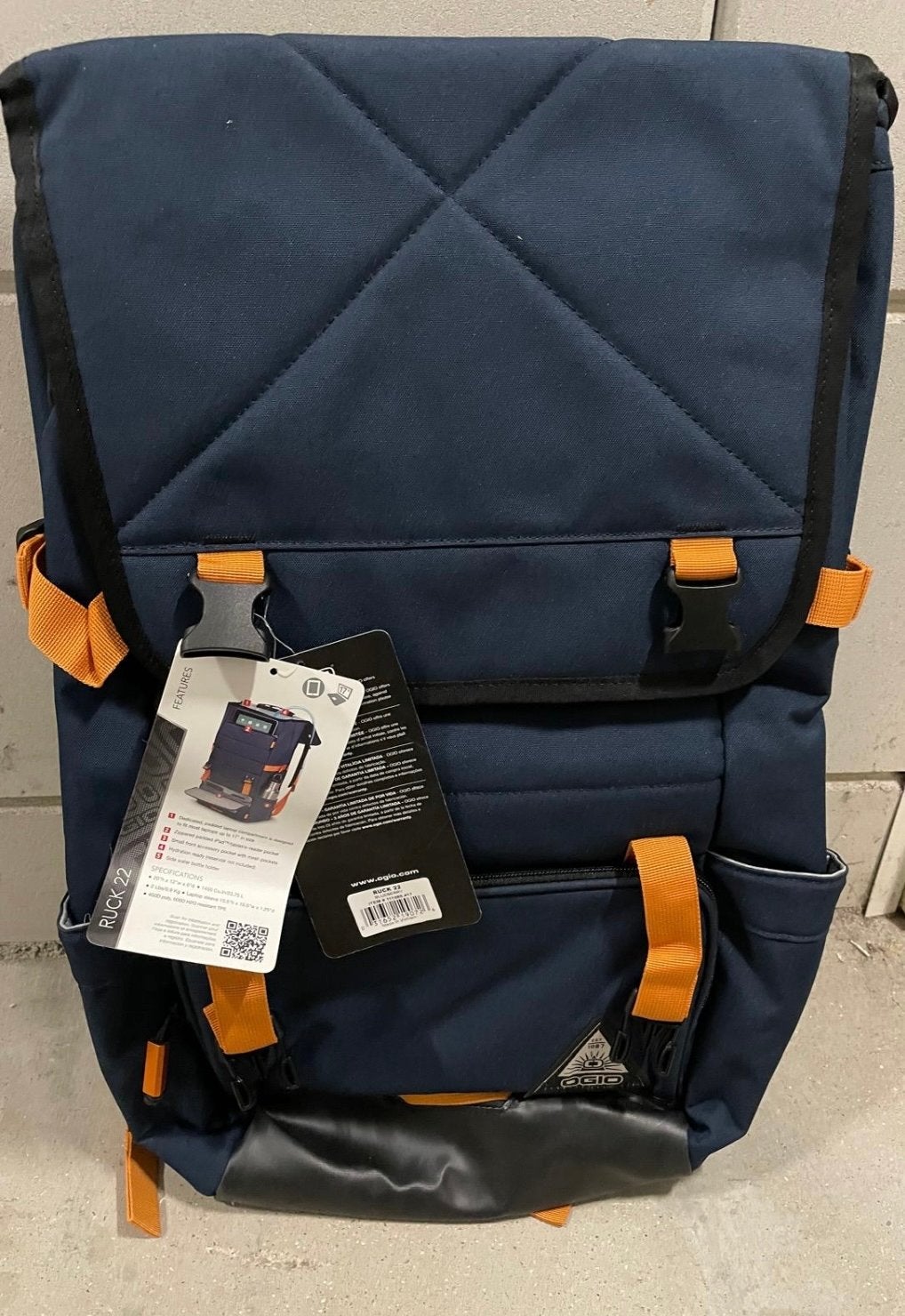 Ogio Ruck 22 Rugzak - Laptop & Dagelijks Gebruik, 25 tot 40 cm, Nieuw, Ophalen of Verzenden, Waterdicht