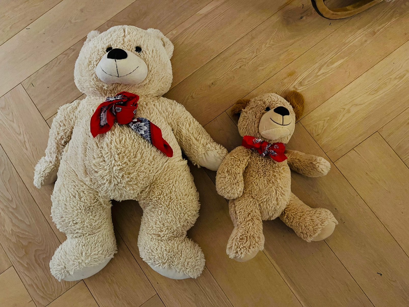 Hele grote beer Intertoys + puppy Ikea, Ophalen, Zo goed als nieuw, Beer