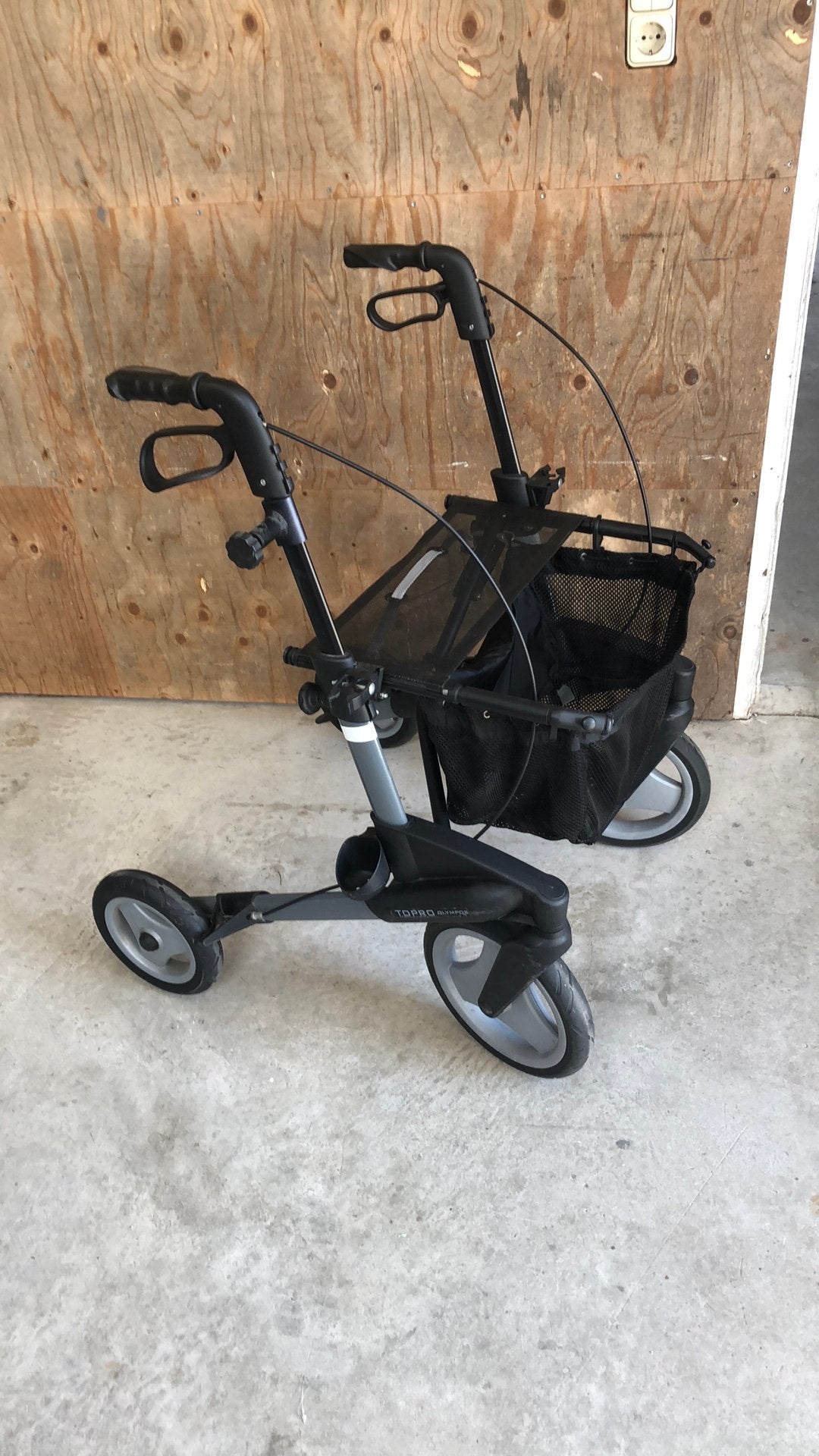 Rollator Topro Olympos lichtgewicht, Ophalen of Verzenden, Opvouwbaar, Gebruikt